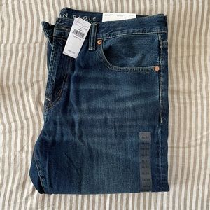 American Eagle Men’s Original Straight Jean - 36x34 dark wash